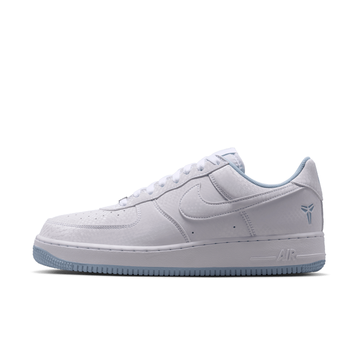 Nike Kobe Air Force 1 Low White Armory Blue Angle 0