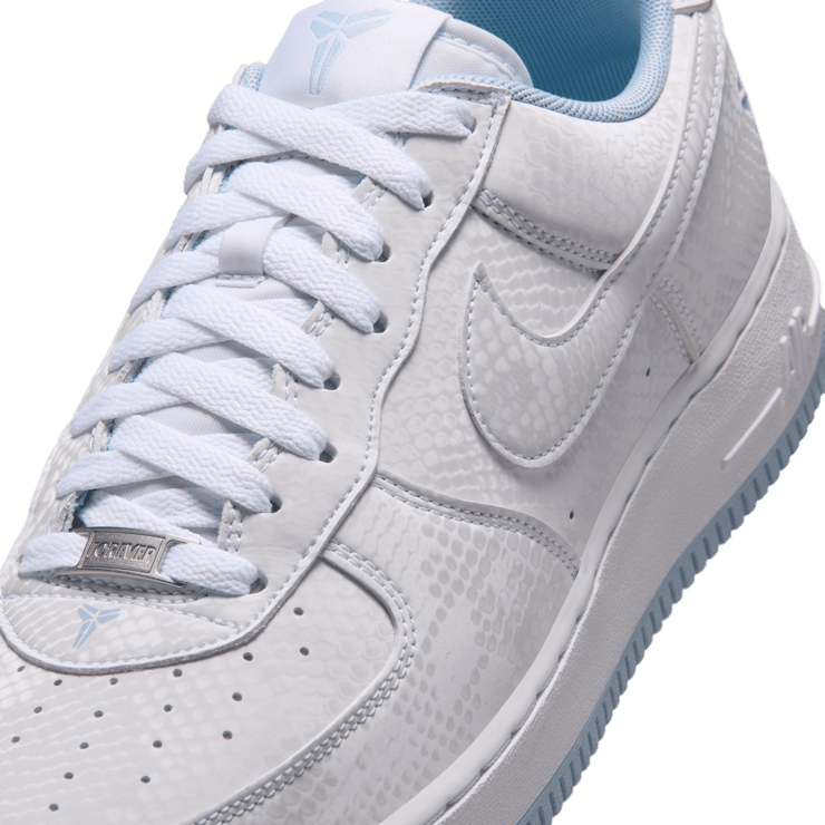 Nike Kobe Air Force 1 Low White Armory Blue Angle 6