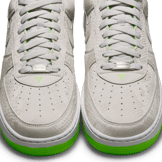 Nike Kobe Air Force 1 Low Vast Grey Electric Green Angle 8