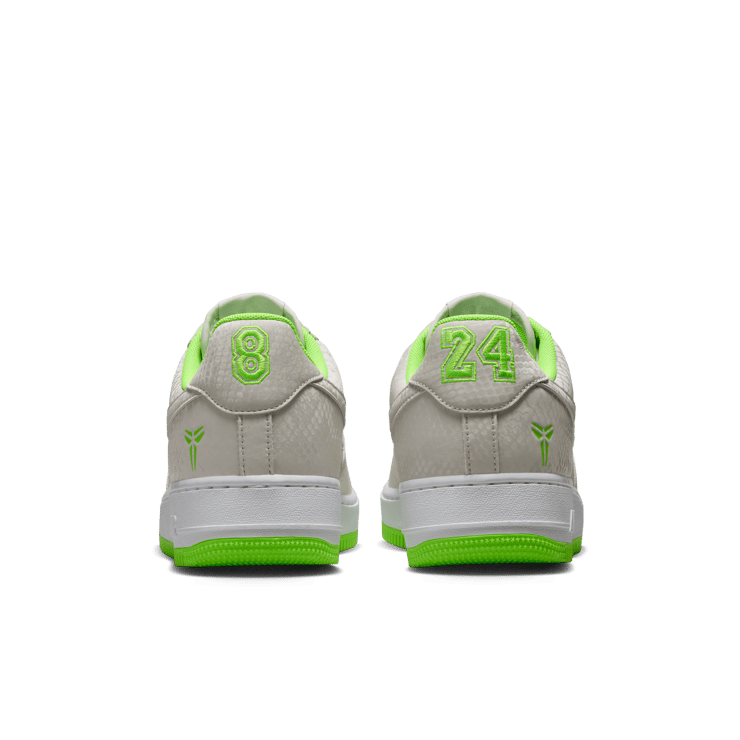 Nike Kobe Air Force 1 Low Vast Grey Electric Green Angle 5