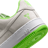 Nike Kobe Air Force 1 Low Vast Grey Electric Green Angle 7
