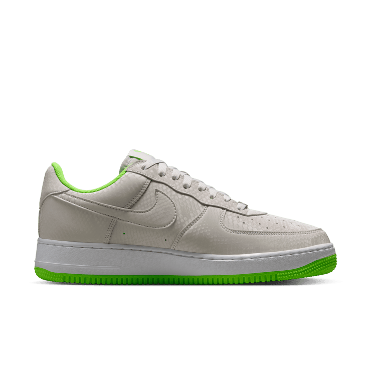 Nike Kobe Air Force 1 Low Vast Grey Electric Green Angle 2