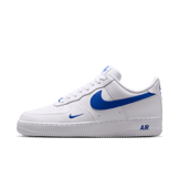Nike Air Force 1 Low '07 Carbon Fiber Swoosh White Game Royal Angle 0