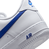 Nike Air Force 1 Low '07 Carbon Fiber Swoosh White Game Royal Angle 7