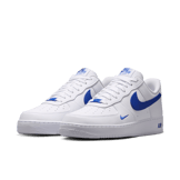 Nike Air Force 1 Low '07 Carbon Fiber Swoosh White Game Royal Angle 4