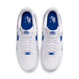 Nike Air Force 1 Low '07 Carbon Fiber Swoosh White Game Royal Angle 3