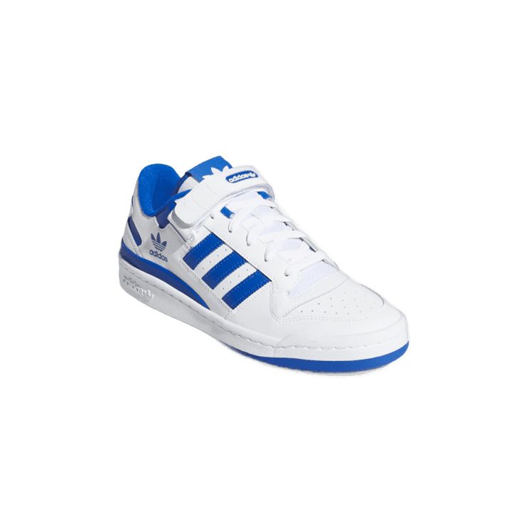 adidas Forum Low White Royal Blue Angle 2
