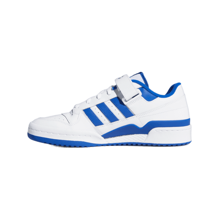 adidas Forum Low White Royal Blue Angle 4