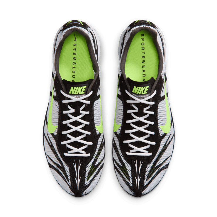 Nike Zoom Streak 3 White Volt Black Angle 3