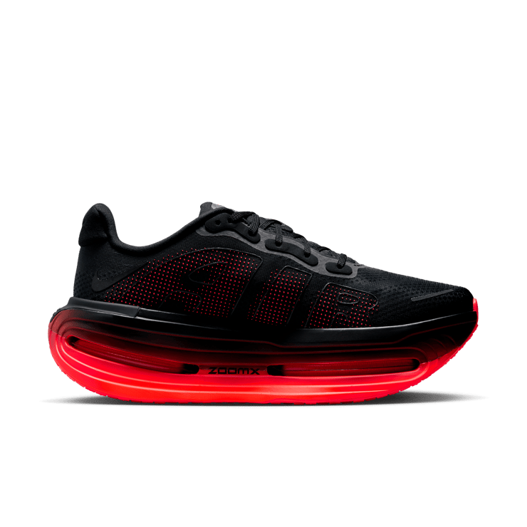 Nike Vomero Premium Black Bright Crimson Angle 2