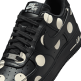 Nike Air Force 1 Low Black Polka Dot (W) Angle 6