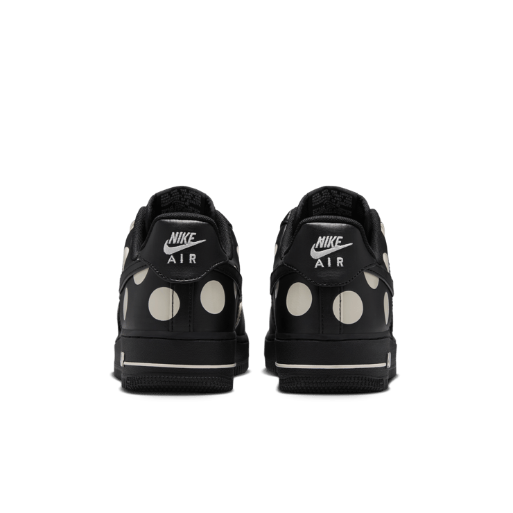 Nike Air Force 1 Low Black Polka Dot (W) Angle 5