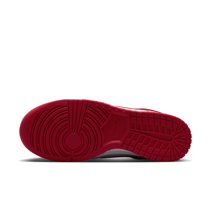 Nike Dunk Low SE Patent White University Red (W) Angle 1