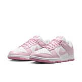 Nike Dunk Low SE Patent White Pink Rise (W) Angle 3