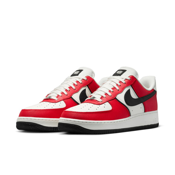 Nike Air Force 1 Low '07 LV8 University Red Sail Black Angle 4