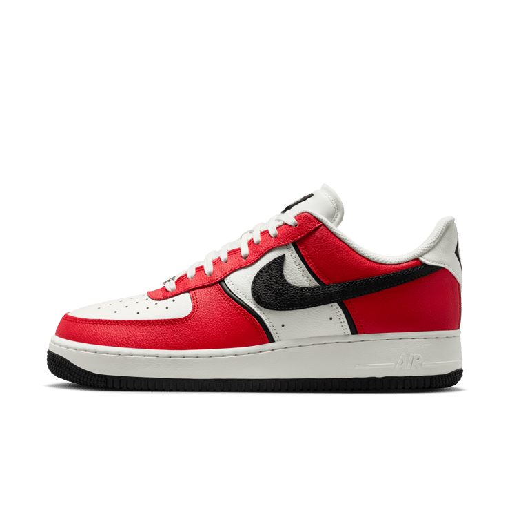 Nike Air Force 1 Low '07 LV8 University Red Sail Black Angle 0