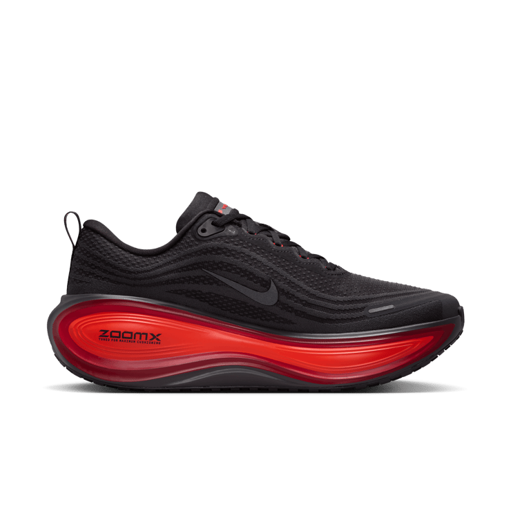 Nike Vomero Plus Anthracite Bright Crimson Red Angle 2