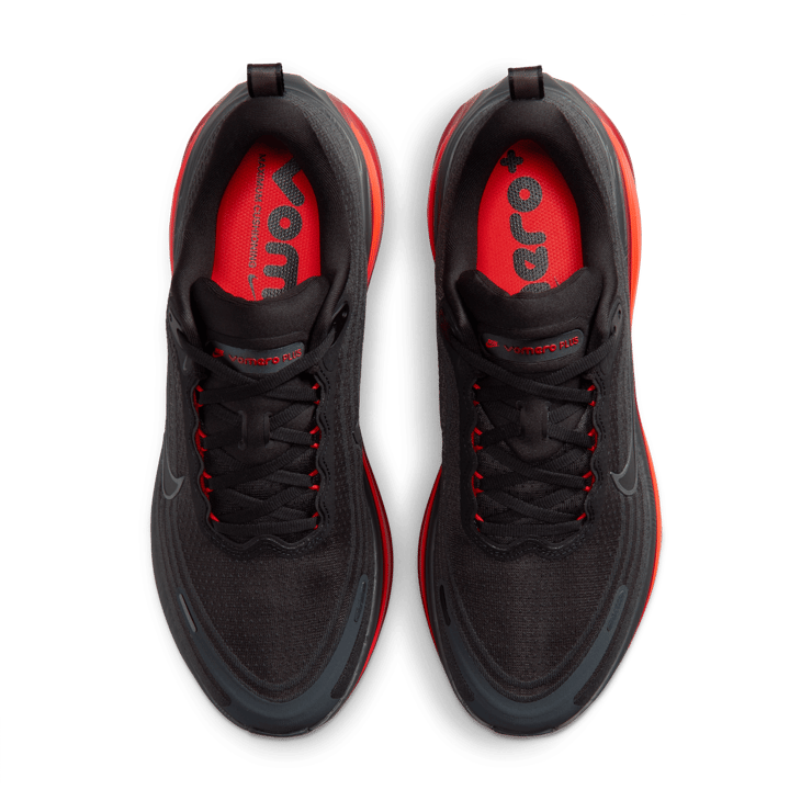 Nike Vomero Plus Anthracite Bright Crimson Red Angle 3