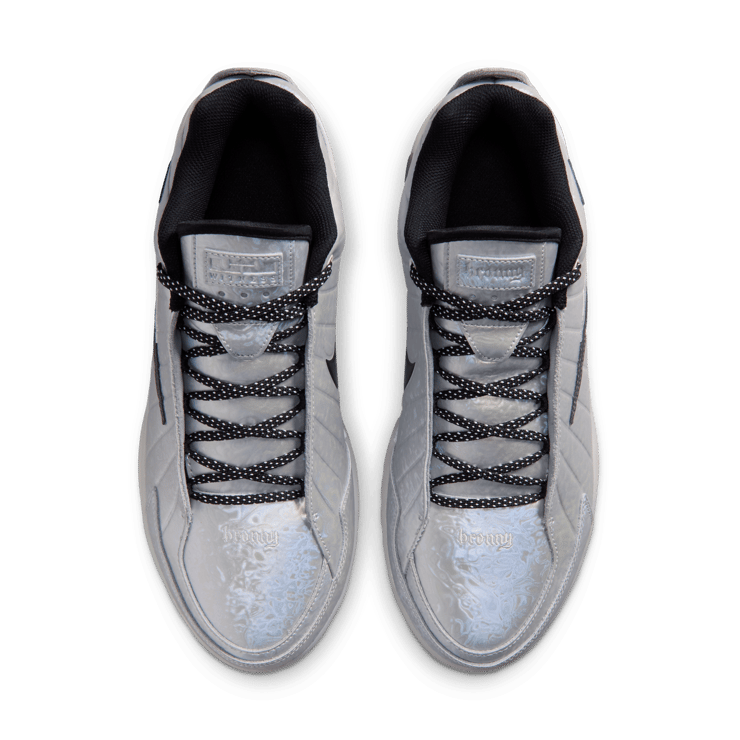 Nike LeBron Witness 9 Bronny James Metallic Silver PE Angle 3