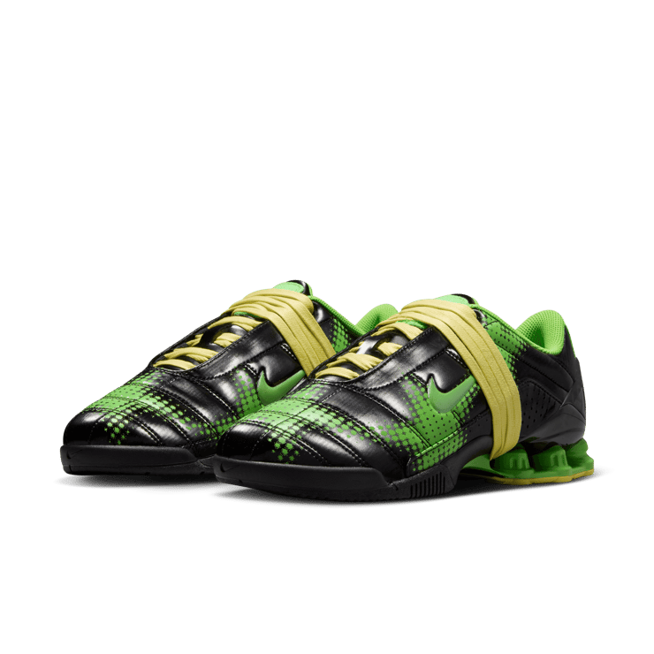 Nike Total 90 Shox Magia Black Yellow Diamond (W) Angle 4