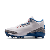 Air Jordan 3 Retro MCS Cleat True Blue Angle 0