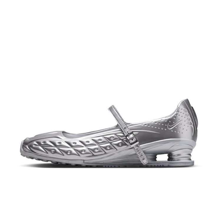 Nike Shox Z Calistra Metallic Silver (W) Angle 0