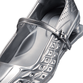 Nike Shox Z Calistra Metallic Silver (W) Angle 3