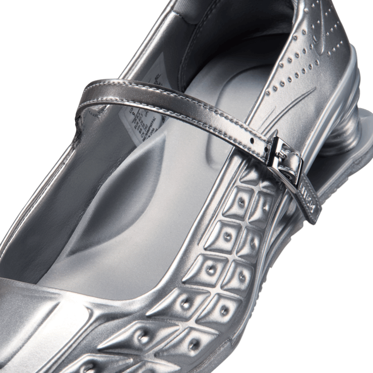 Nike Shox Z Calistra Metallic Silver (W) Angle 3
