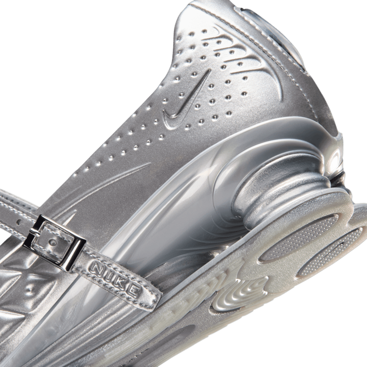 Nike Shox Z Calistra Metallic Silver (W) Angle 4