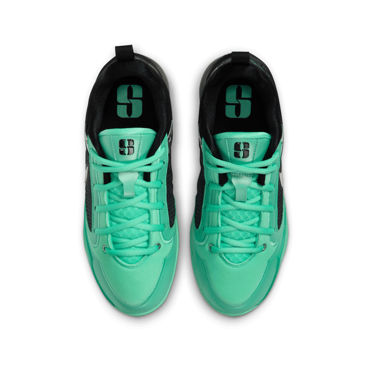 Nike Sabrina 4 Green Glow (GS) Angle 3