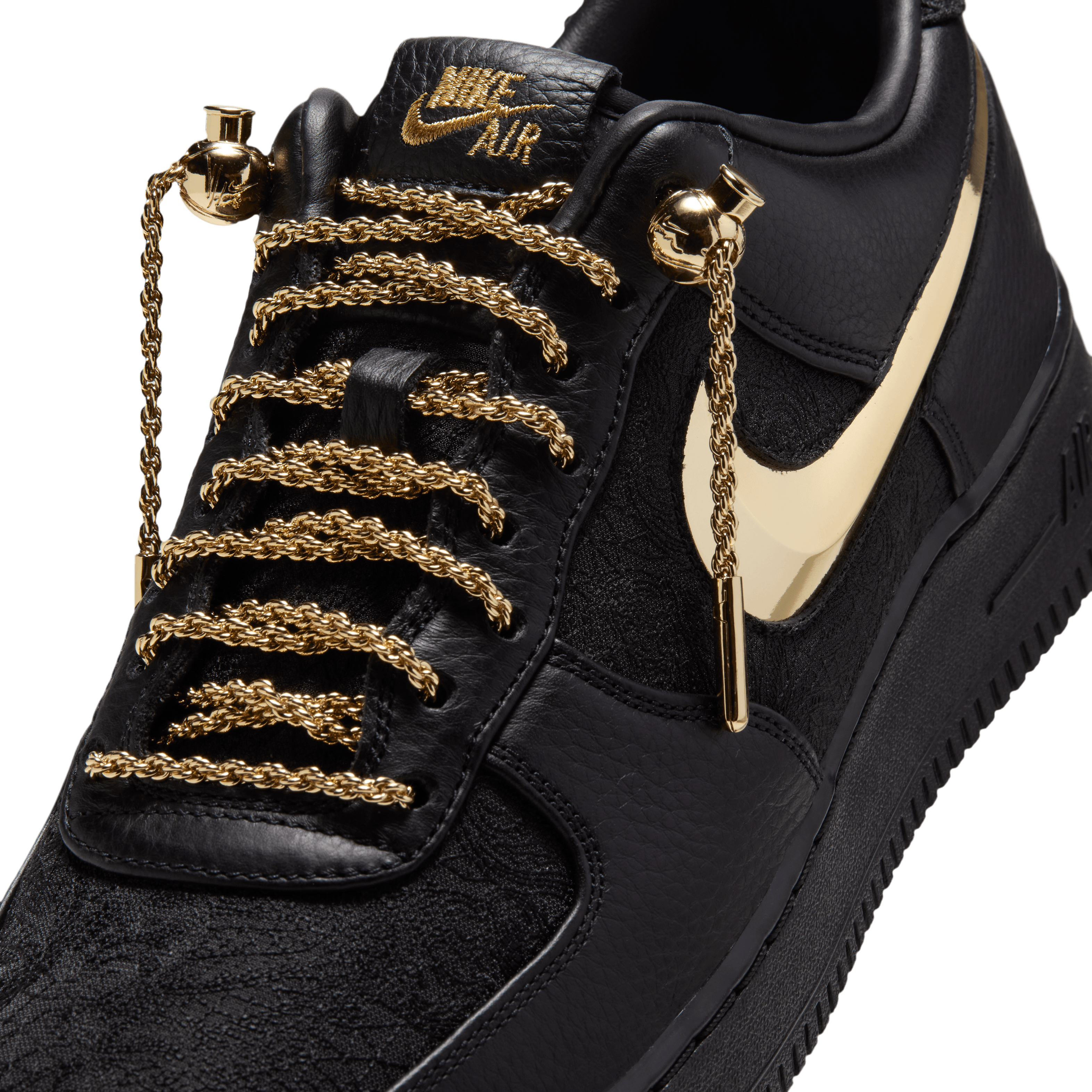 Nike Air Force 1 Low ASW Victor Solomon Black Angle 0
