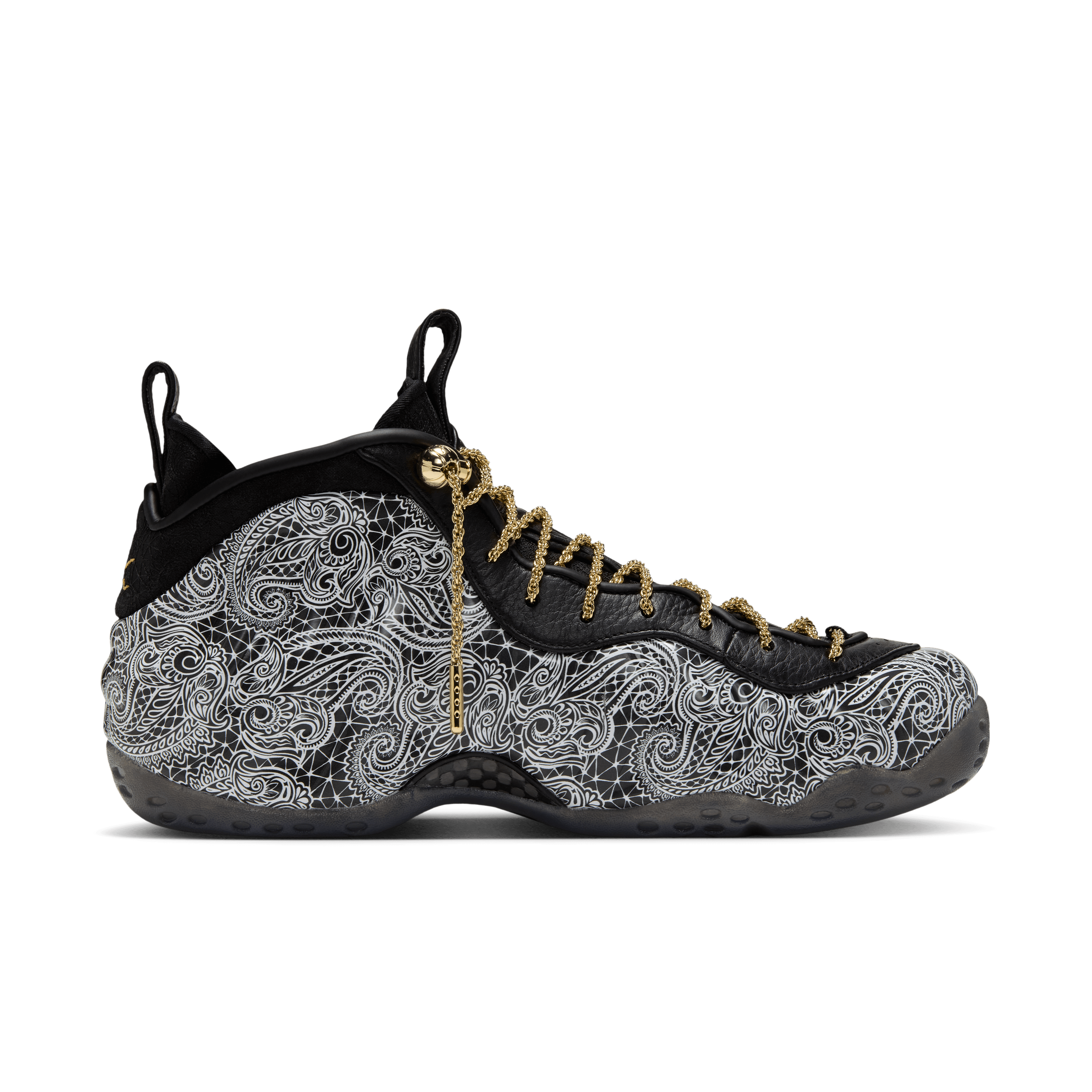 Nike Air Foamposite One ASW Victor Solomon Black Angle 1