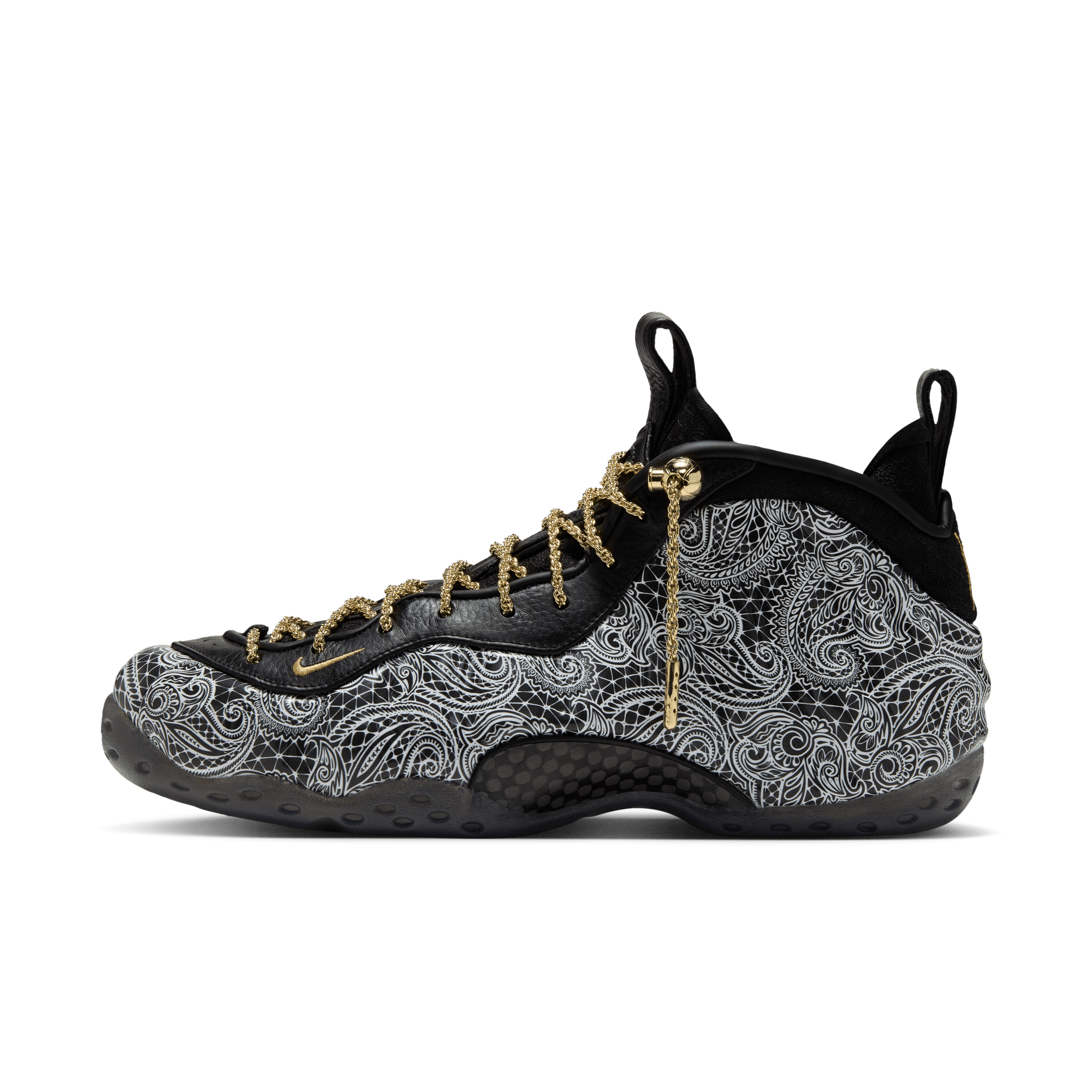 Nike Air Foamposite One ASW Victor Solomon Black Angle 0