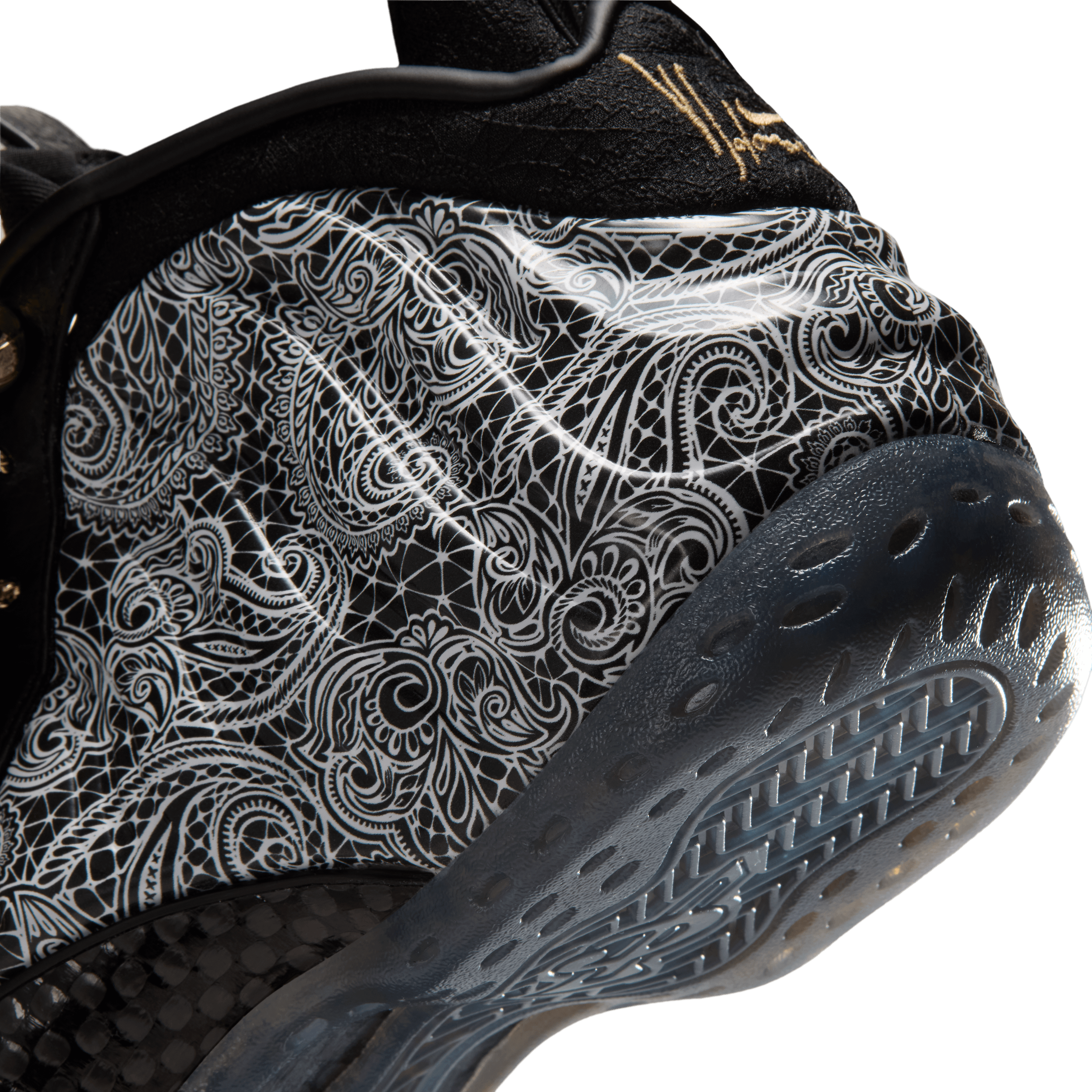 Nike Air Foamposite One ASW Victor Solomon Black Angle 6