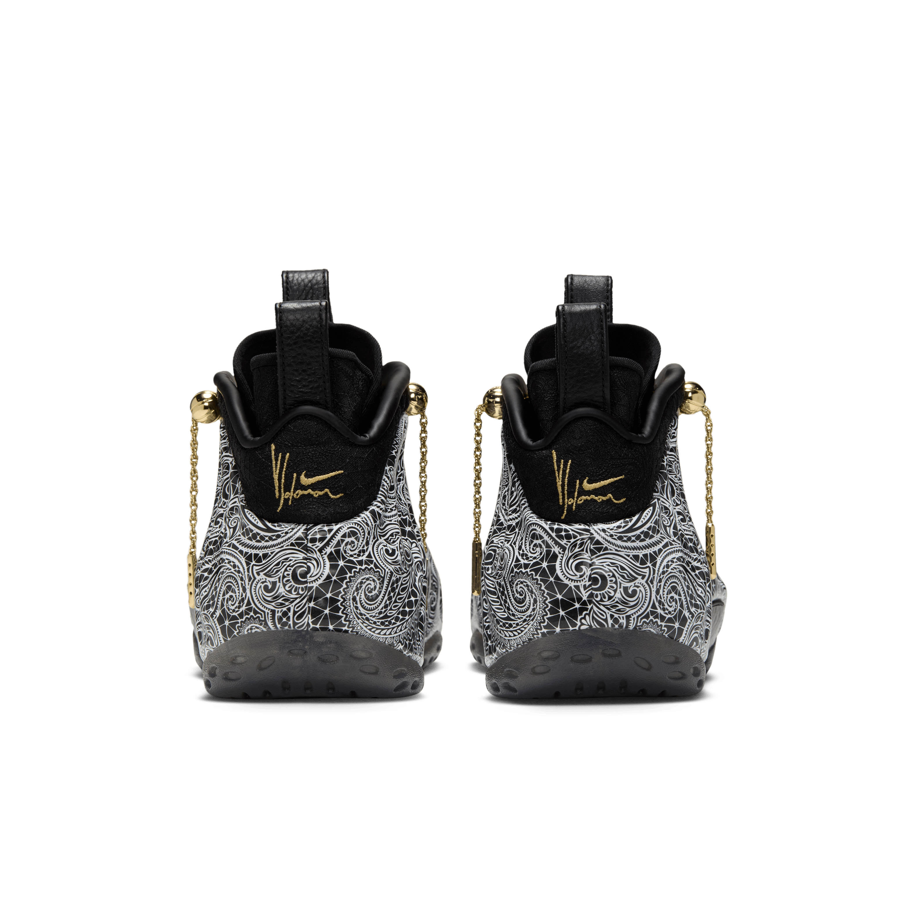 Nike Air Foamposite One ASW Victor Solomon Black Angle 4