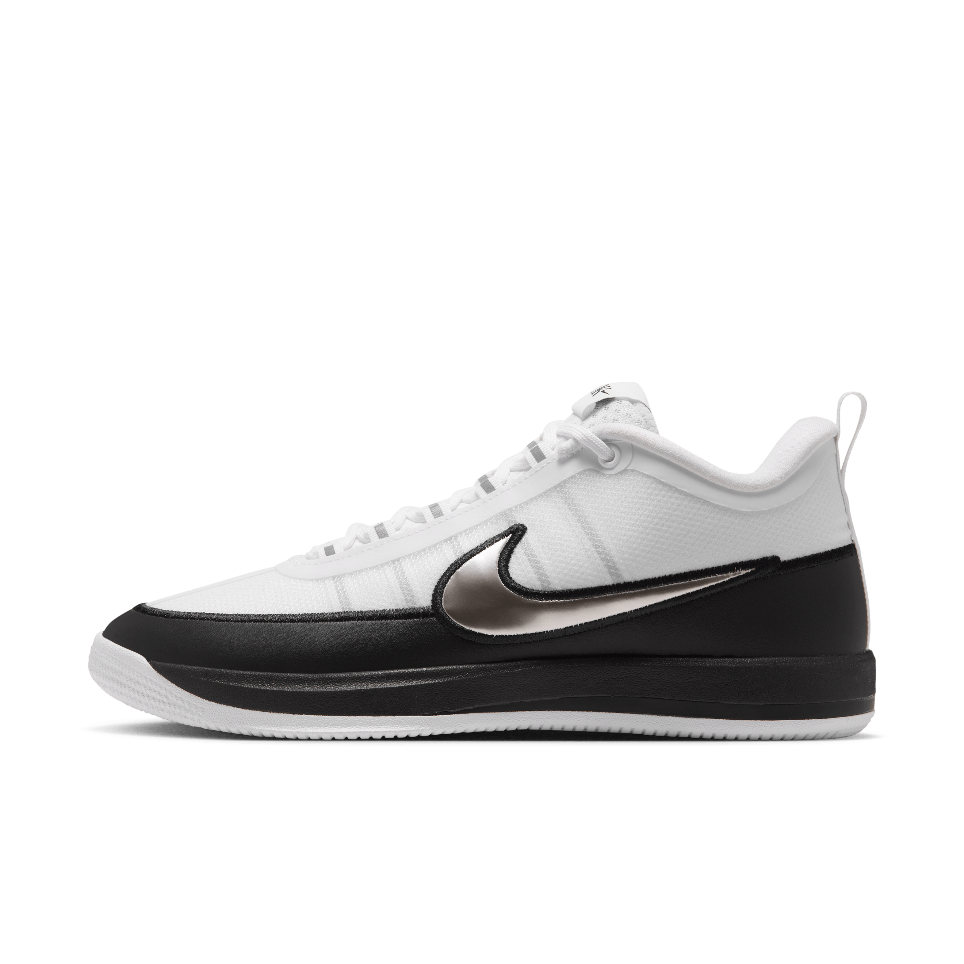 Nike Book 2 TB White Black Angle 0