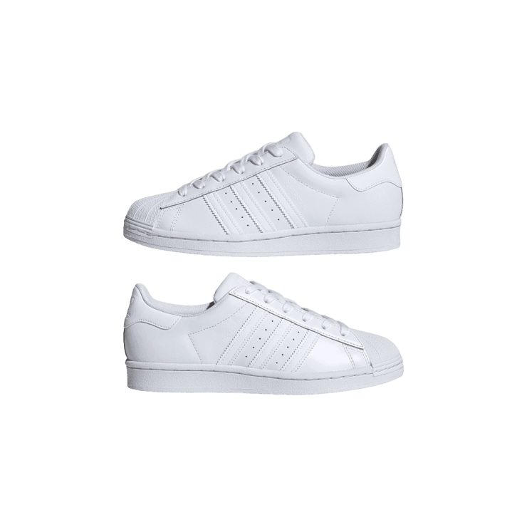 adidas Superstar All White (W) Angle 5