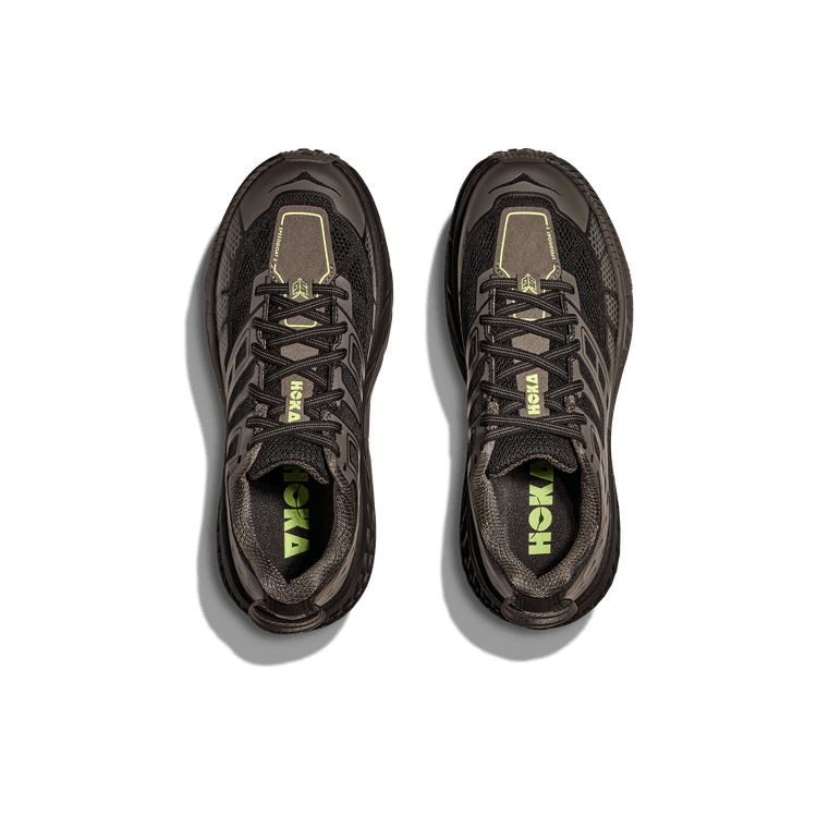 HOKA Speedgoat 2 Black Asphalt Grey Angle 0