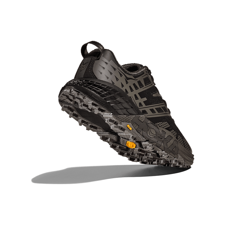 HOKA Speedgoat 2 Black Asphalt Grey Angle 2