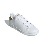 adidas Stan Smith White Gold Metallic Angle 2
