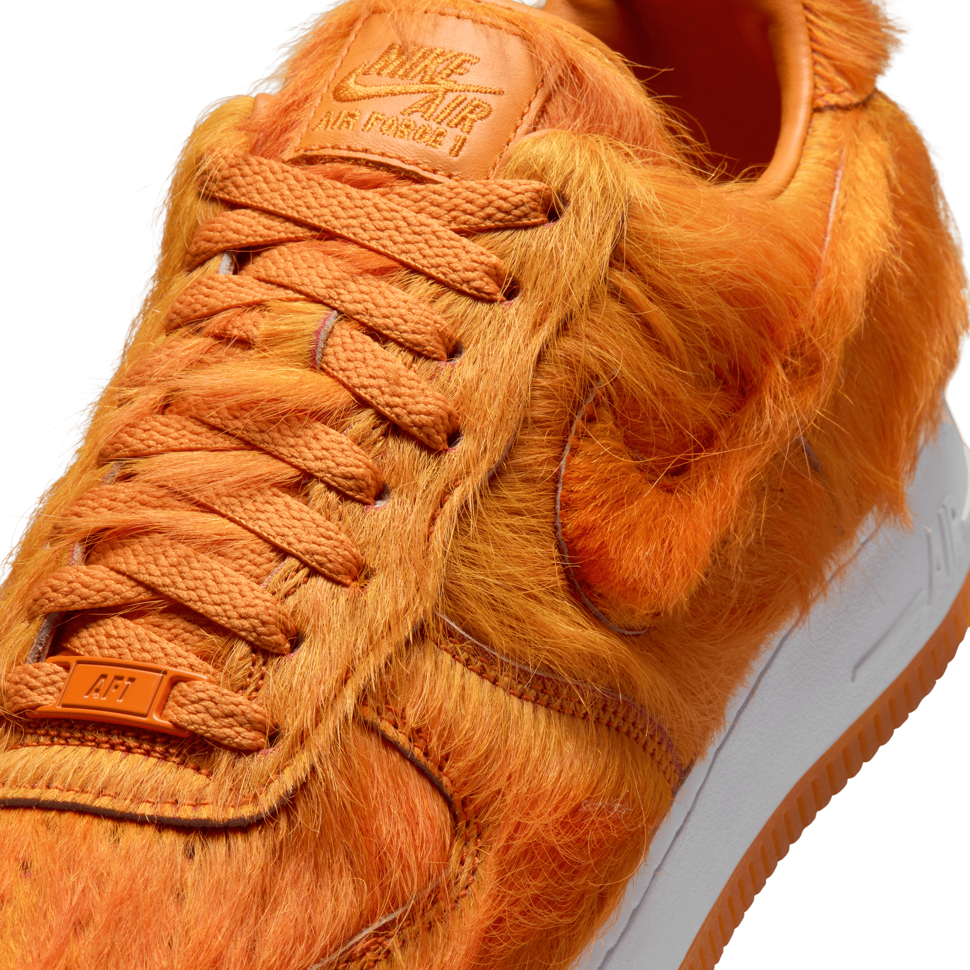 Nike Air Force 1 Low Technicolor Tale Orange Pony Hair Angle 6