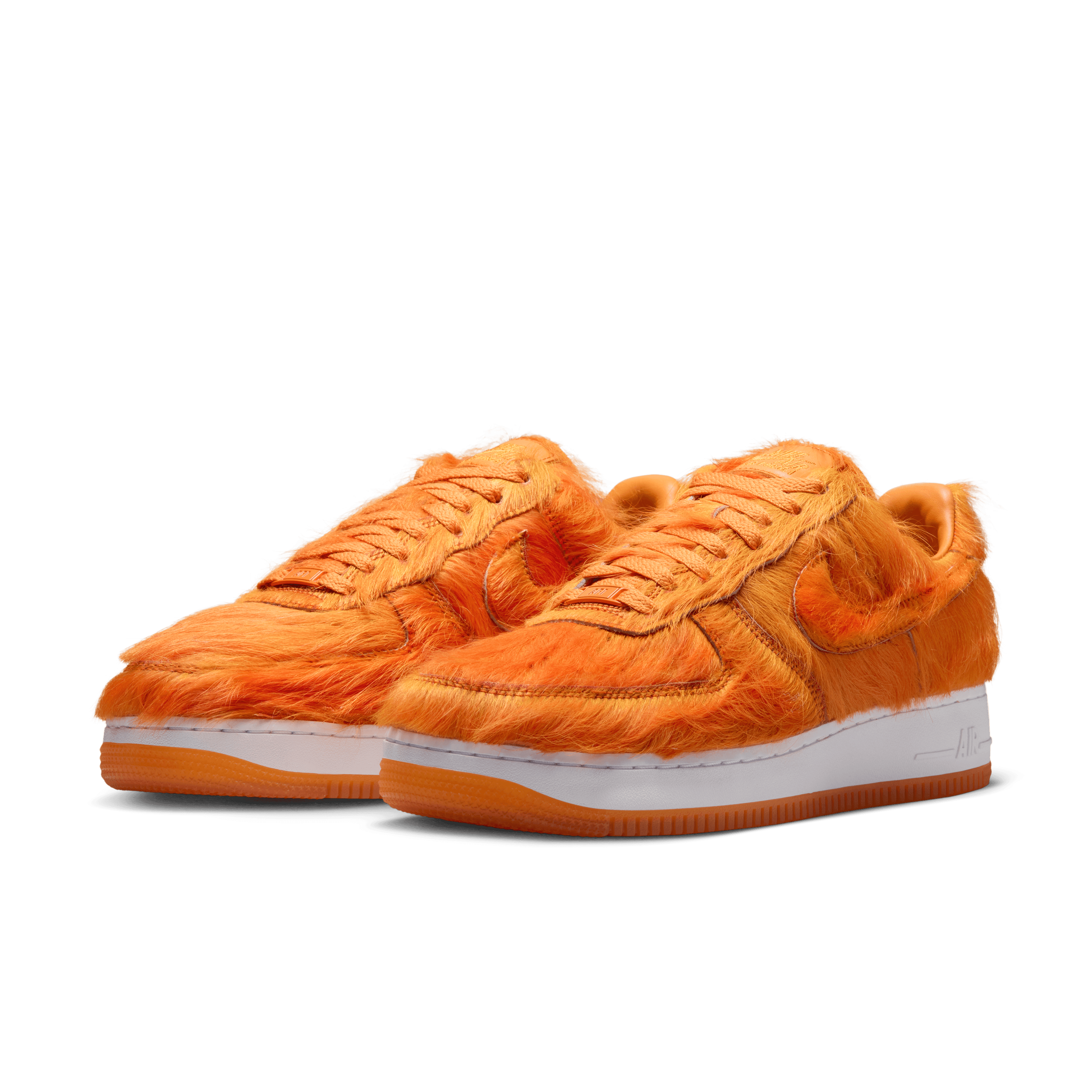 Nike Air Force 1 Low Technicolor Tale Orange Pony Hair Angle 4