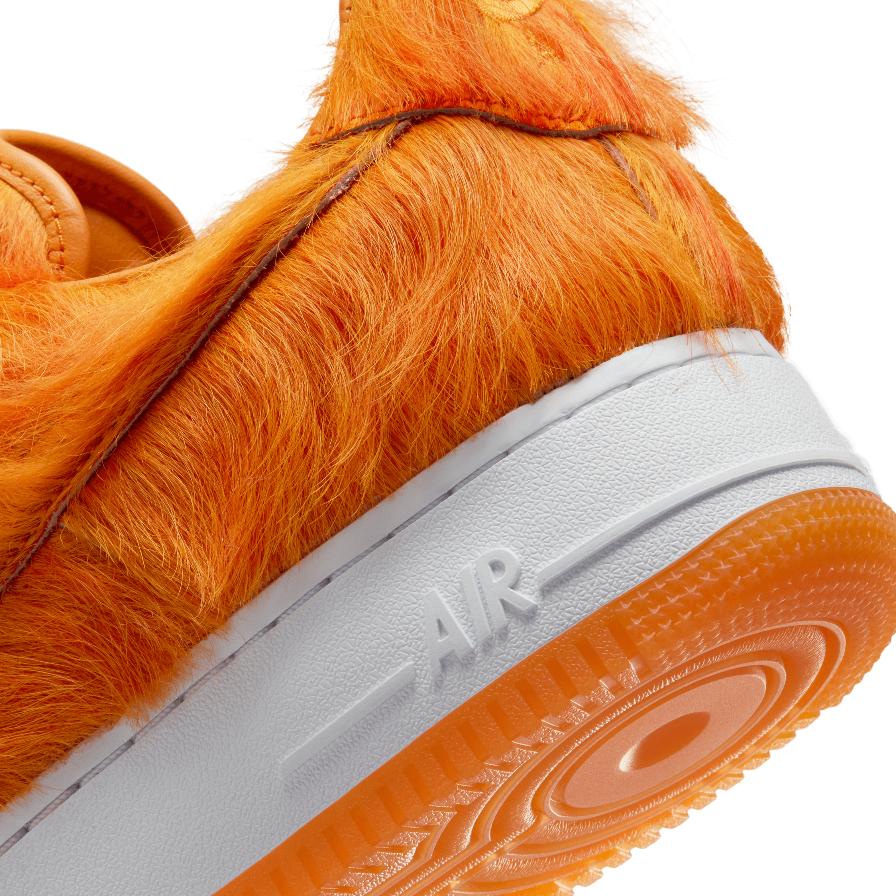 Nike Air Force 1 Low Technicolor Tale Orange Pony Hair Angle 7