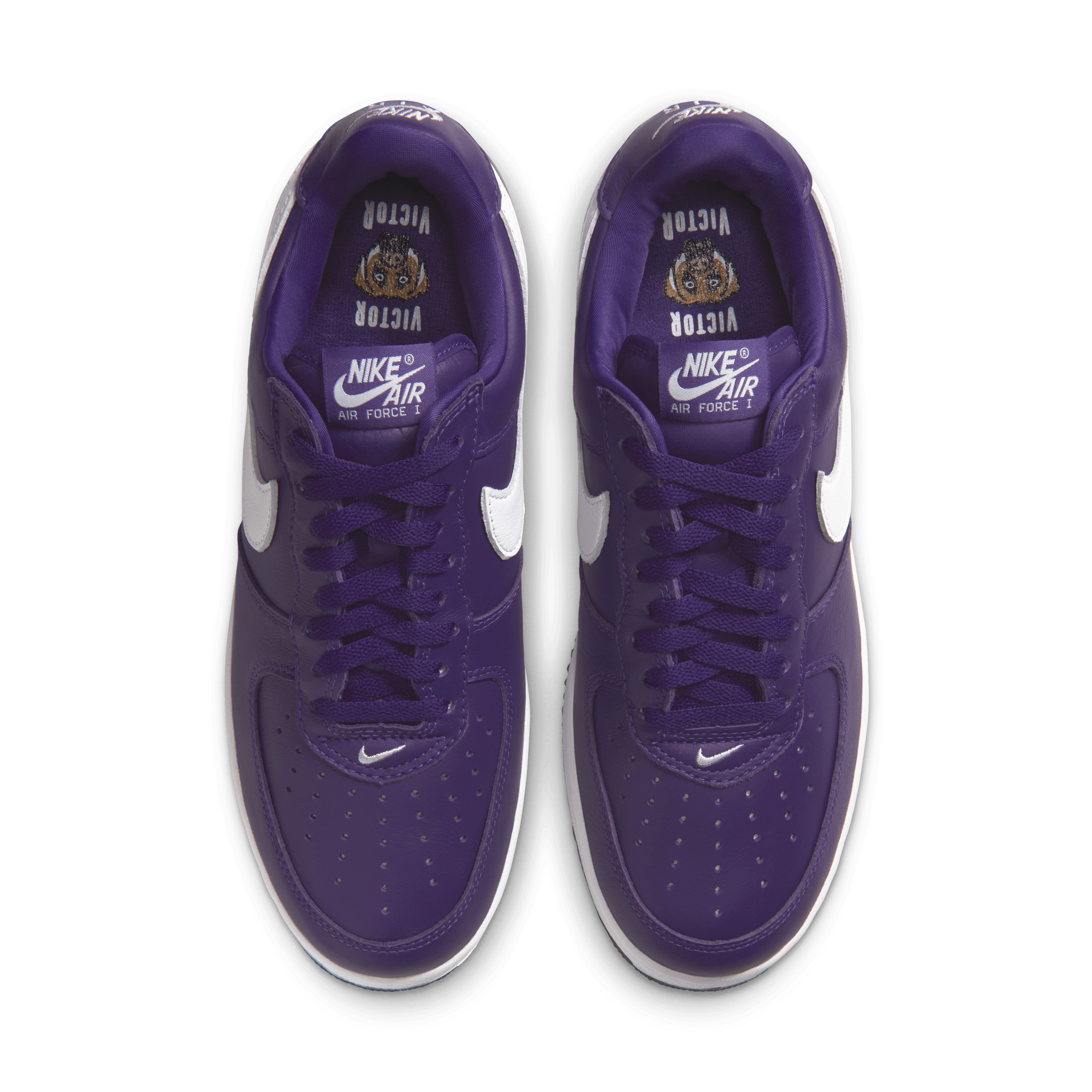 Nike Air Force 1 Low '01 Victor Victor Court Purple Angle 3