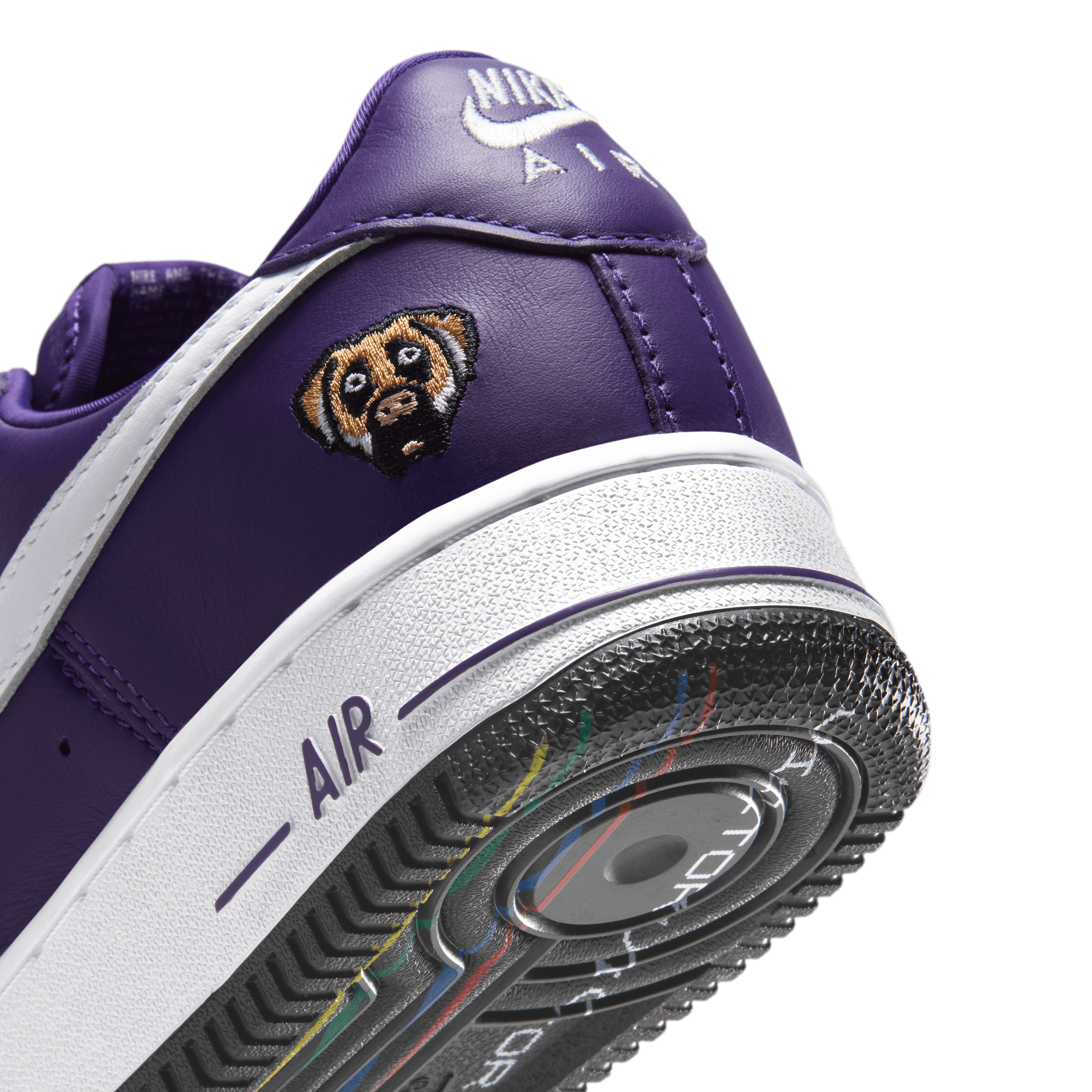 Nike Air Force 1 Low '01 Victor Victor Court Purple Angle 7
