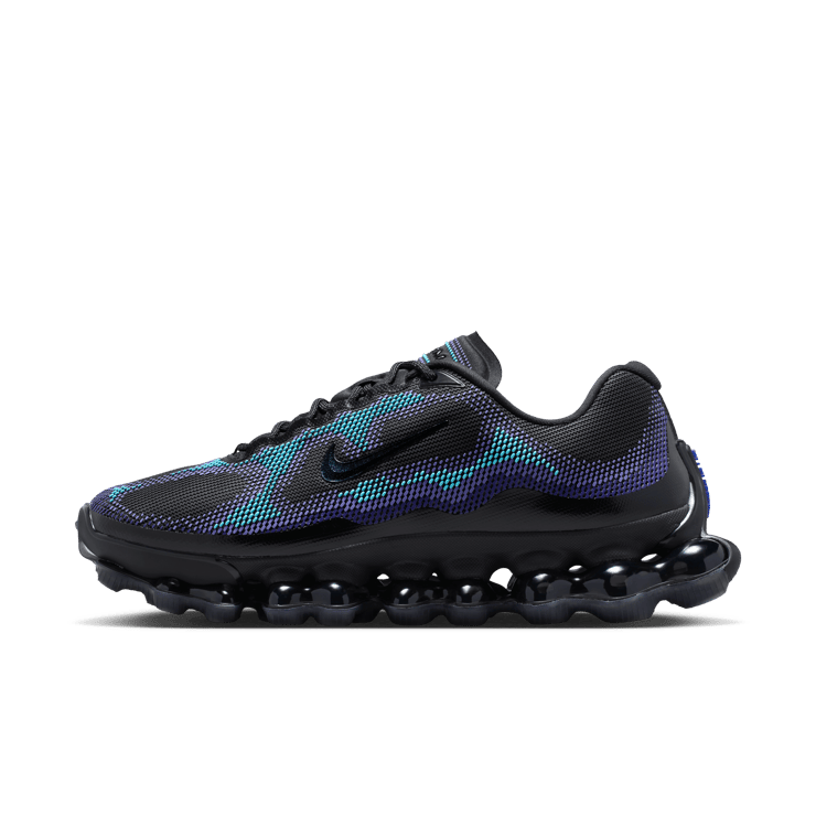 Nike Air Max Liquid Black Radiant Blue Angle 0