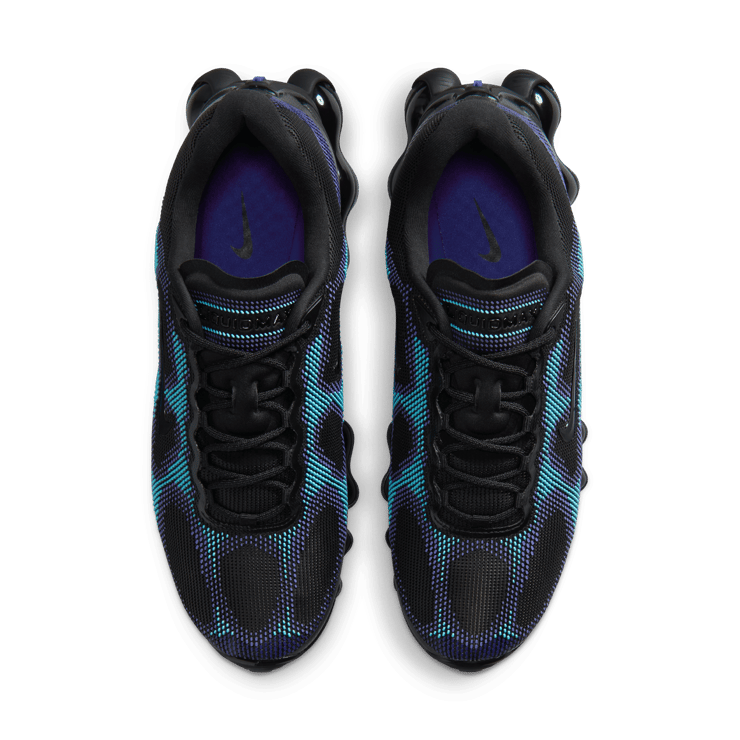 Nike Air Max Liquid Black Radiant Blue Angle 3