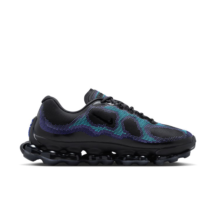 Nike Air Max Liquid Black Radiant Blue Angle 2