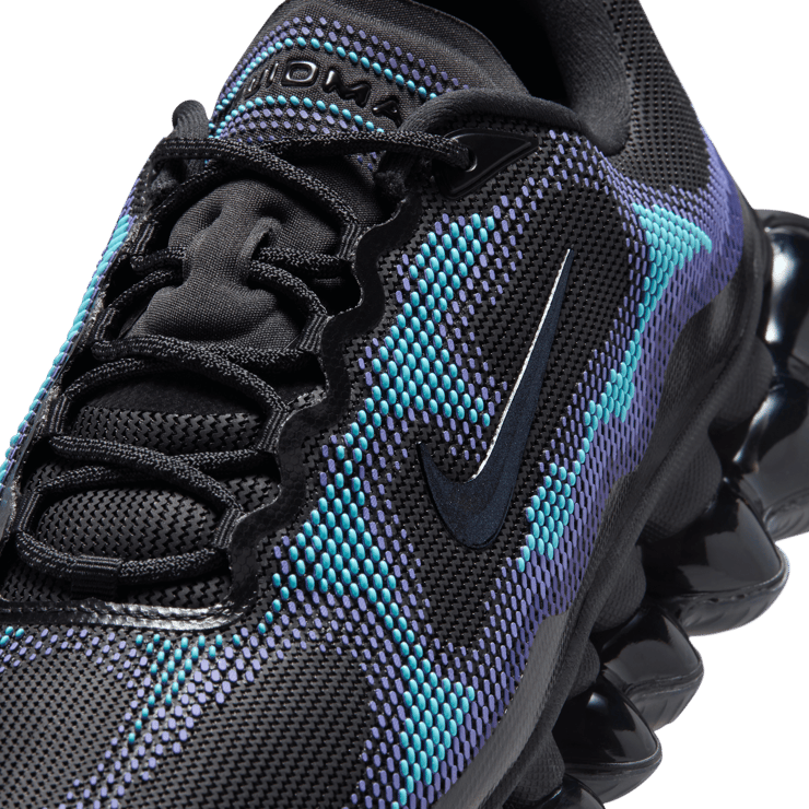 Nike Air Max Liquid Black Radiant Blue Angle 6