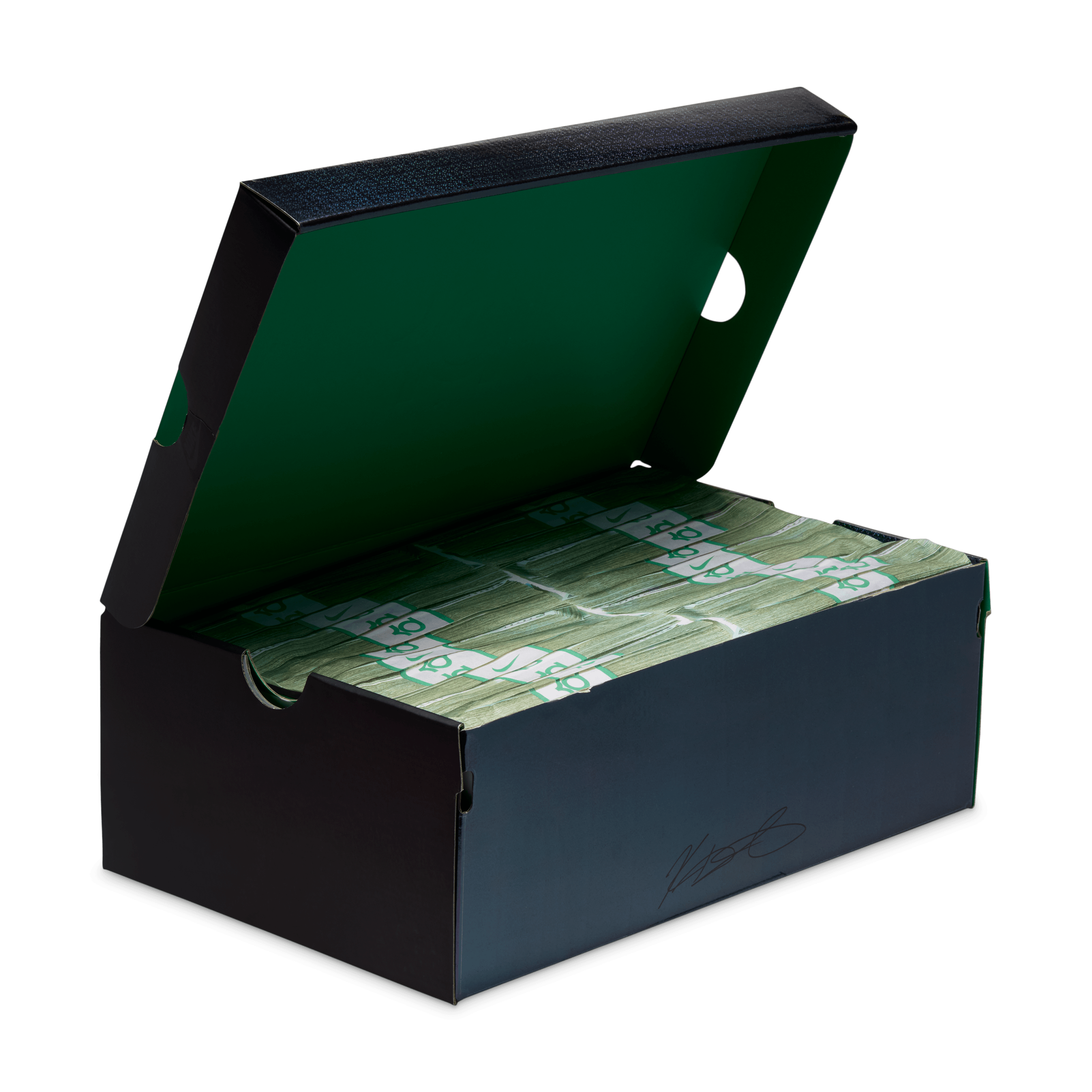 Nike KD 19 Gorge Green Angle 8